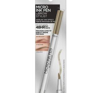 L'Oreal Paris Brow Stylist Up to 48HR Wear Micro Ink Pen, Blonde